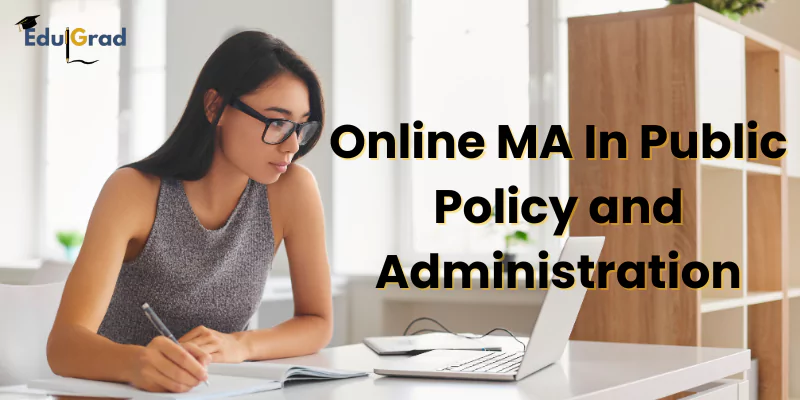 Online Ma in Public Policy