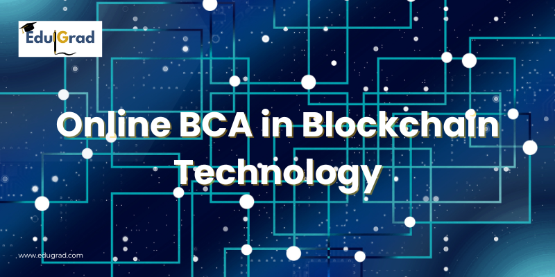 Online BCA in Blockchain Technology