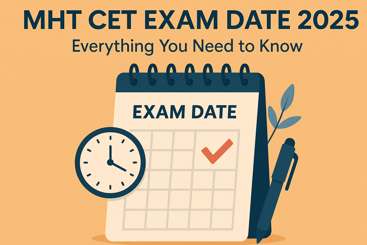 MHT CET Exam Date 2025 Everything You Need to Know