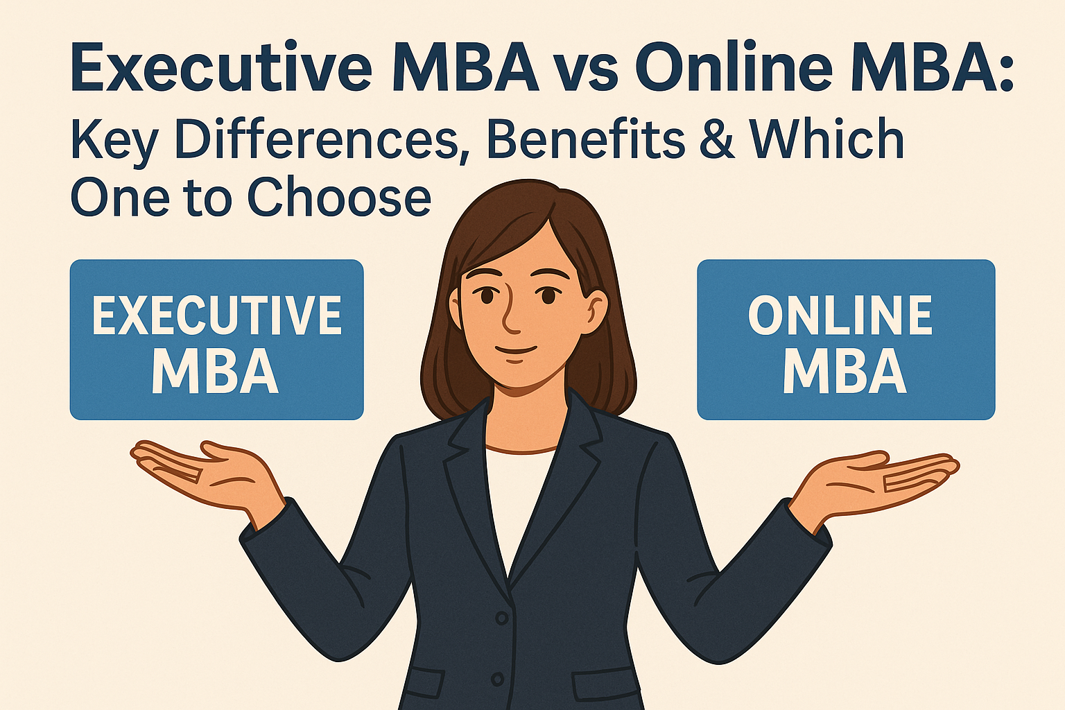 Executive MBA vs Online MBA: Key Differences, Benefits & Which One to Choose