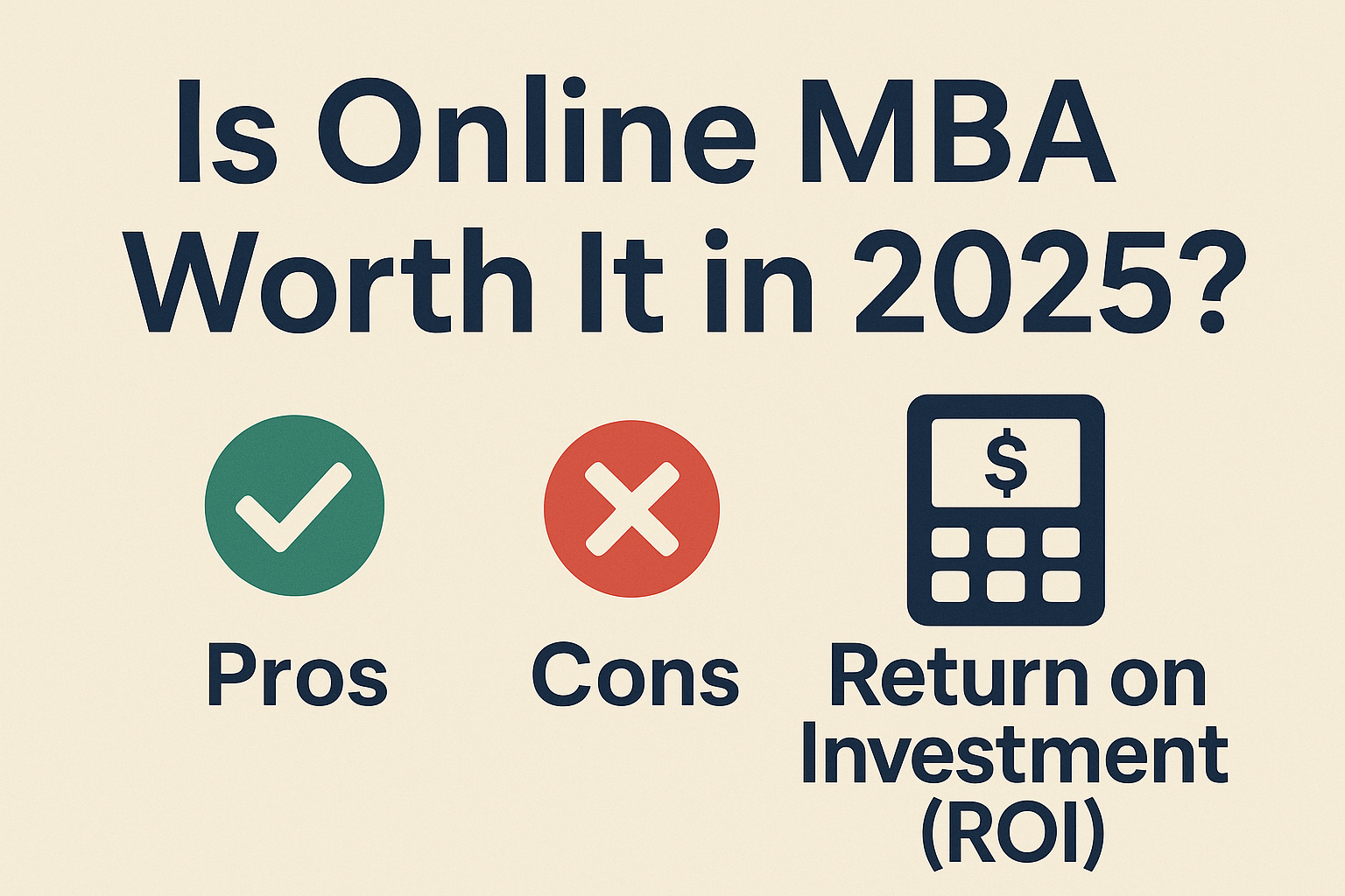 Is Online MBA Worth It in 2025 Pros, Cons & Return on Investment (ROI)