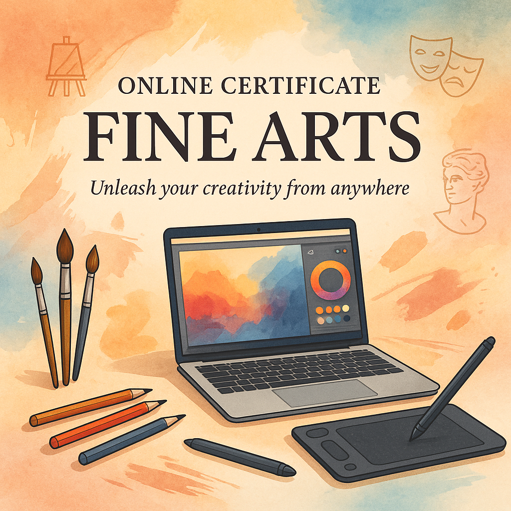 ONLINE CERTIFICATE IN FINE ARTS