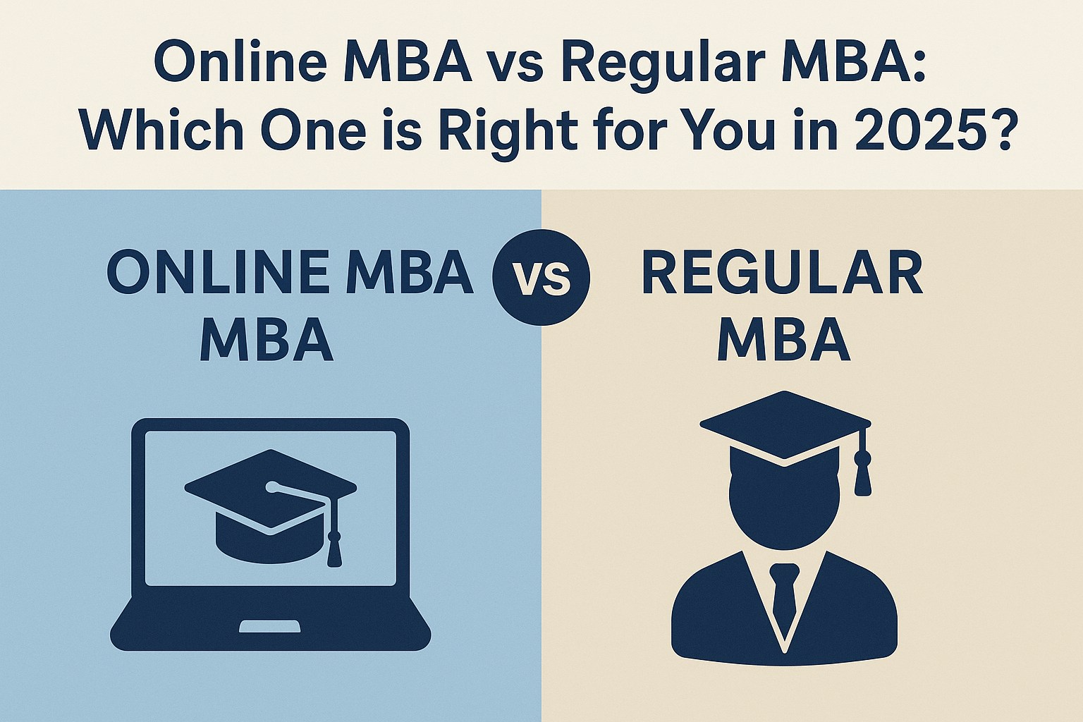 Online MBA vs Regular MBA Which One is Right for You in 2025