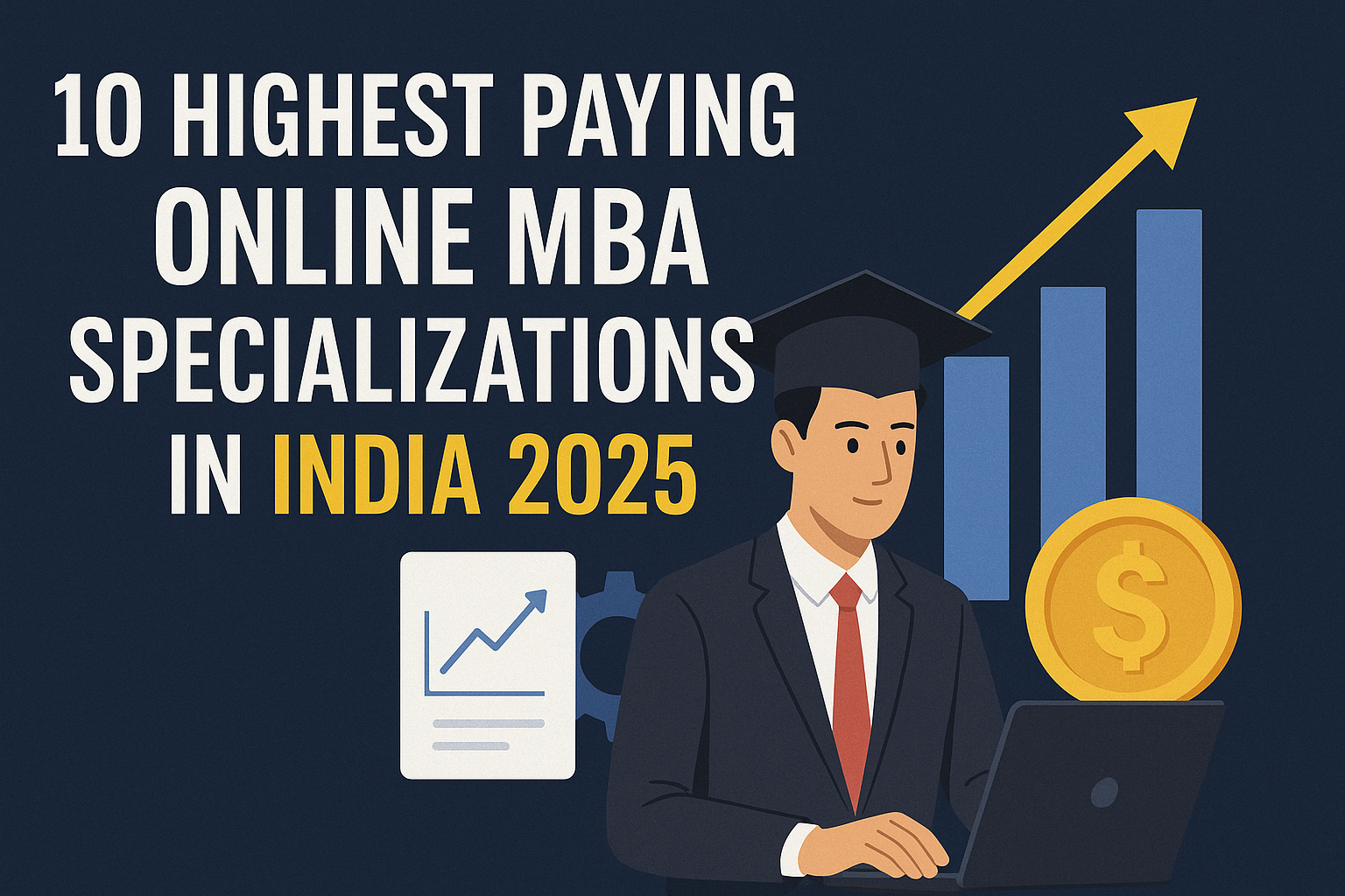 10 Highest Paying Online MBA Specializations in India 2025