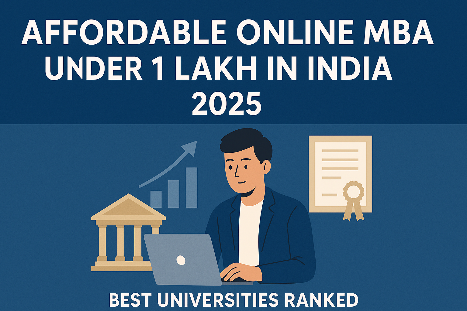 Affordable Online MBA Under 1 Lakh in India 2025 – Best Universities Ranked