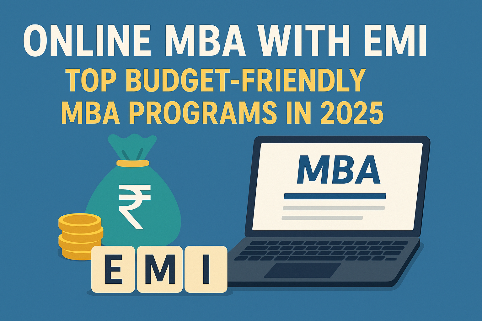Online MBA with EMI – Top Budget-Friendly MBA Programs in 2025
