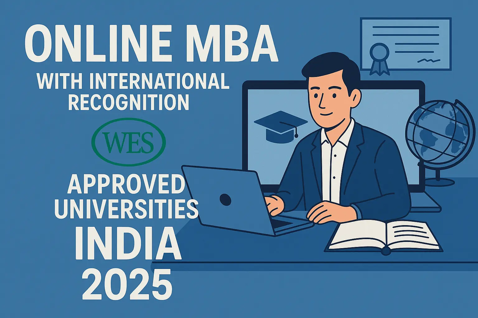 Online MBA with International Recognition – WES Approved Universities India 2025