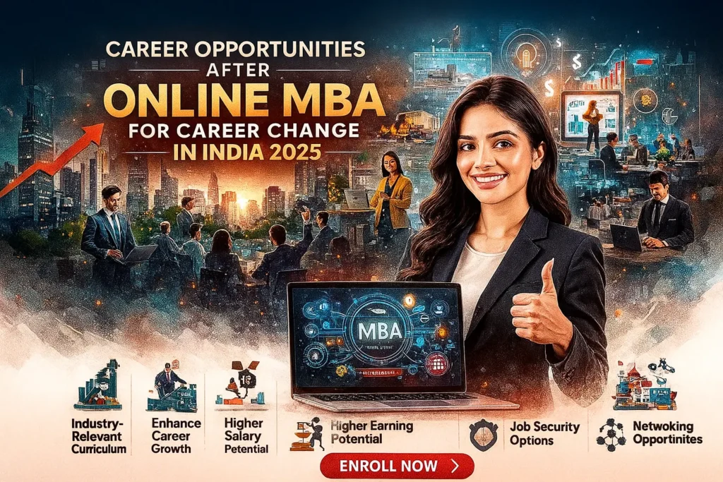 Career Opportunities After Online MBA for Career Changers