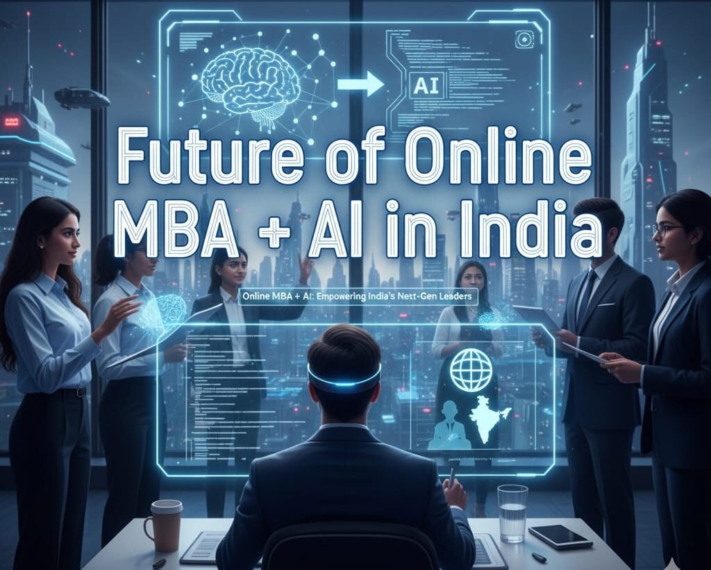 Future of Online MBA + AI in India by 2030