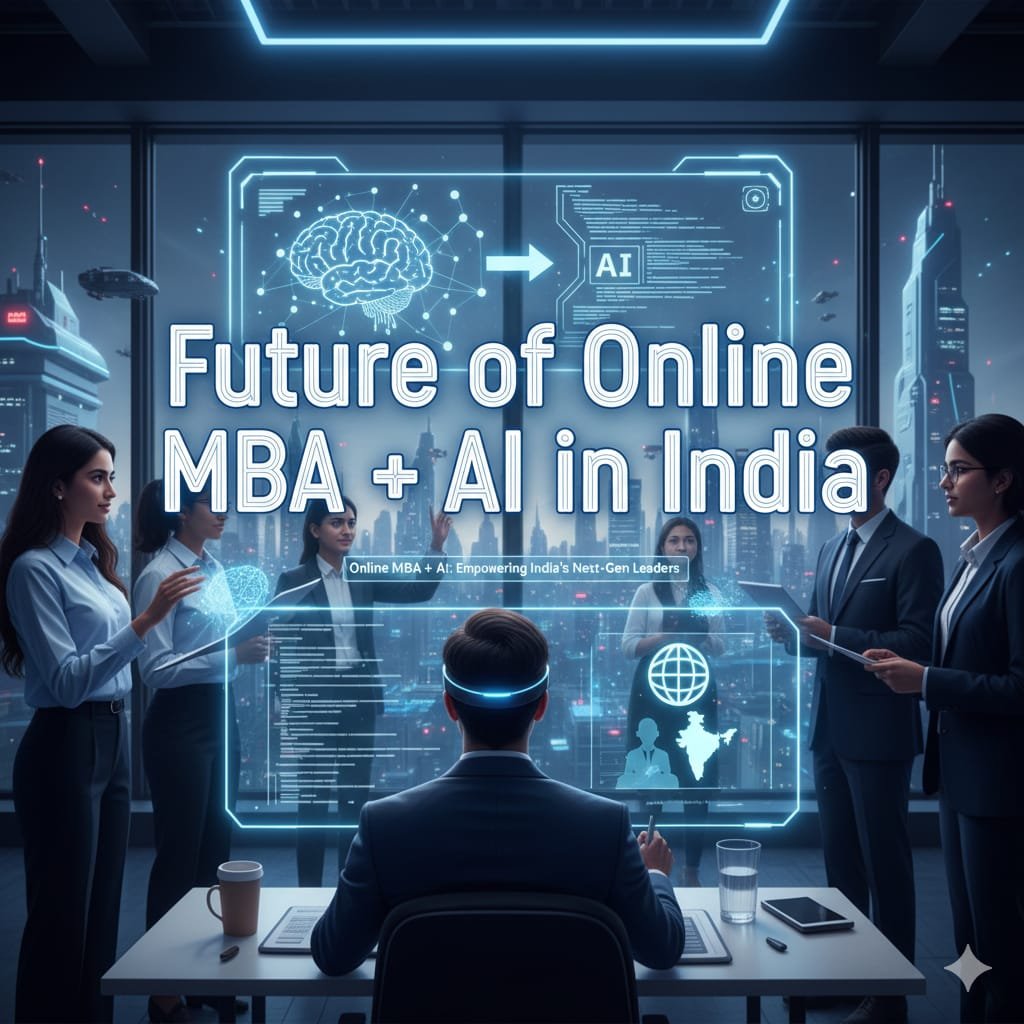 Future of Online MBA + AI in India by 2030