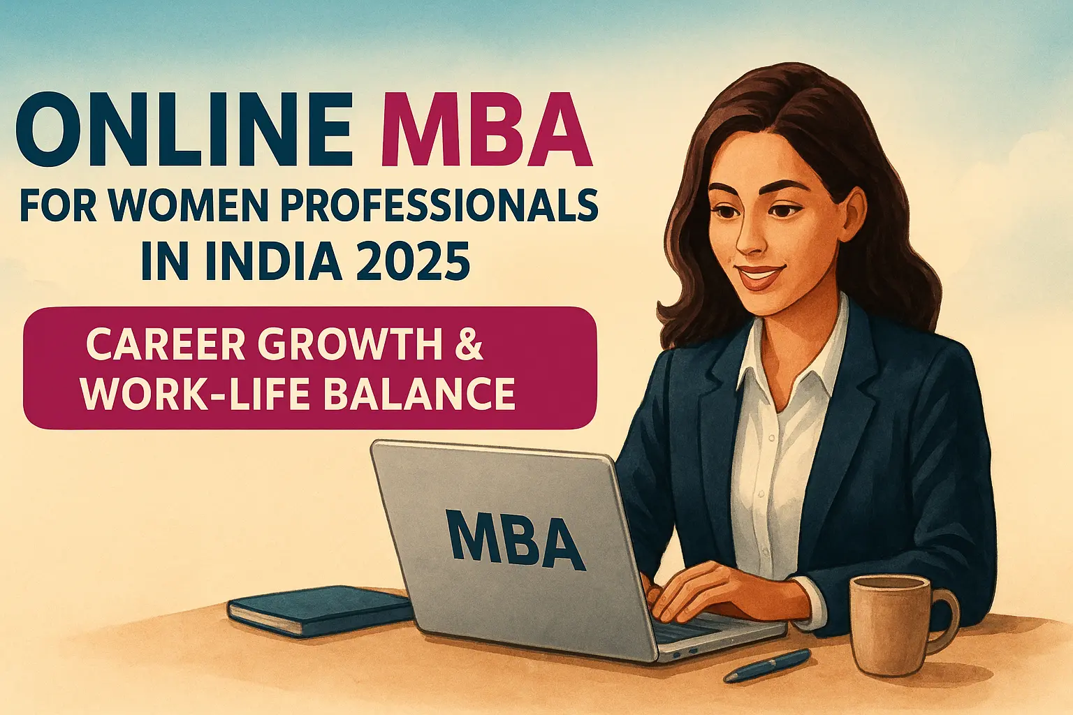 Online MBA for Women Professionals in India 2025 – Career Growth & Work-Life Balance