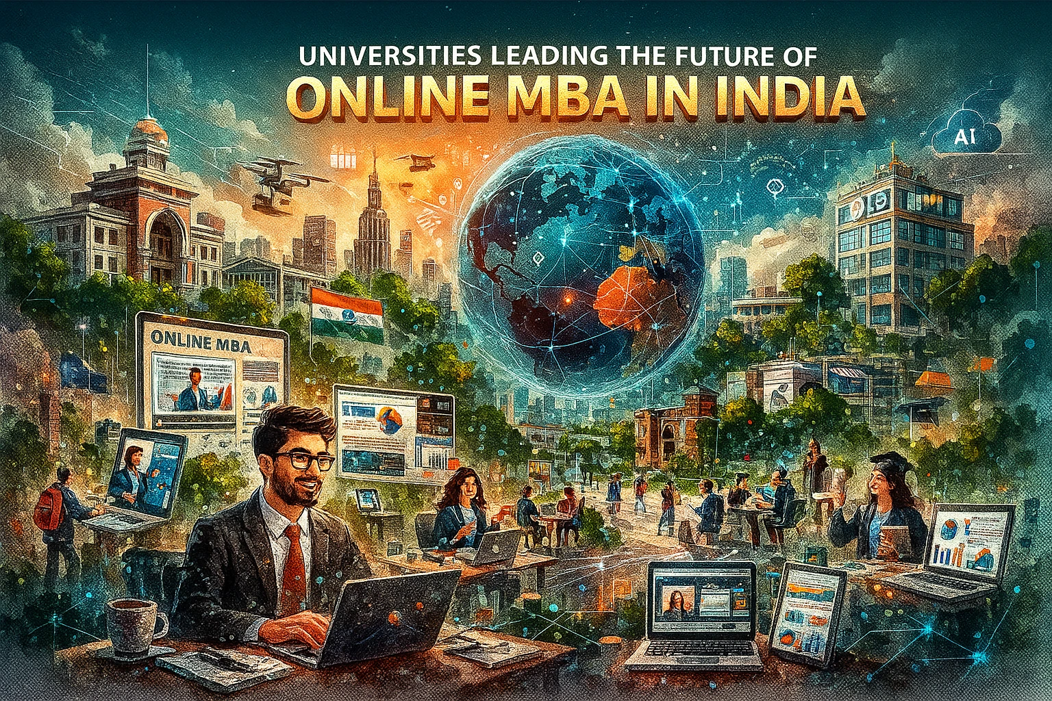 Universities Leading the Future of Online MBA in India
