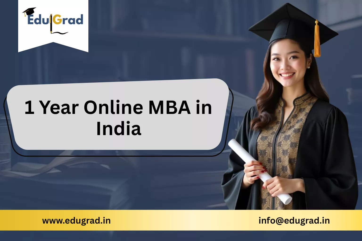 1 Year Online MBA in India 2025 – Fast Track Your Career